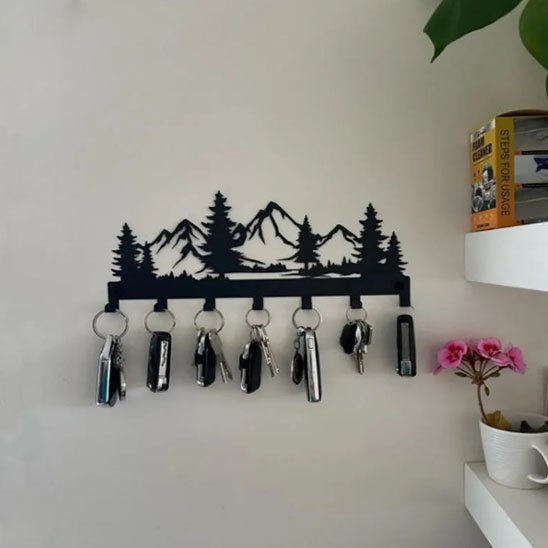 Porte clés mural