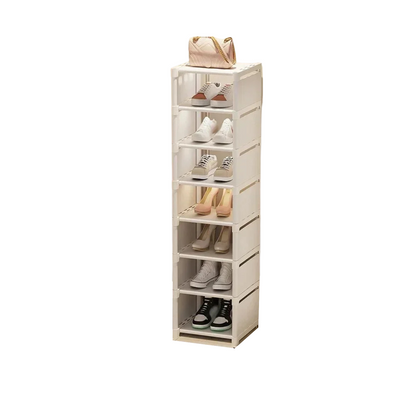 Etagère à chaussures verticale à 8 niveaux