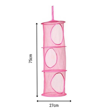 Filet de rangement suspendu pour jouets